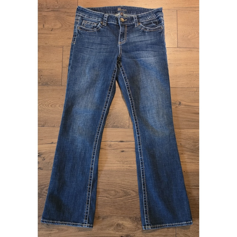 Kut From The Kloth Women's Size 8S Natalie High Rise Boot Cut Flap Pocket 31x29